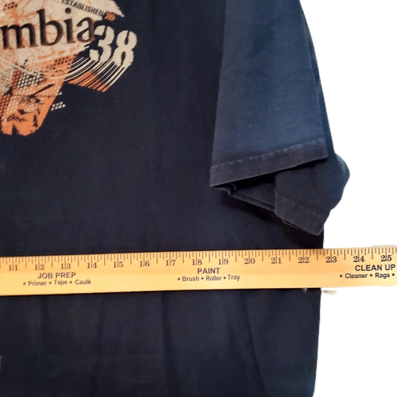 Columbia Men’s T-shirt Blue XL - Picture 4 of 6